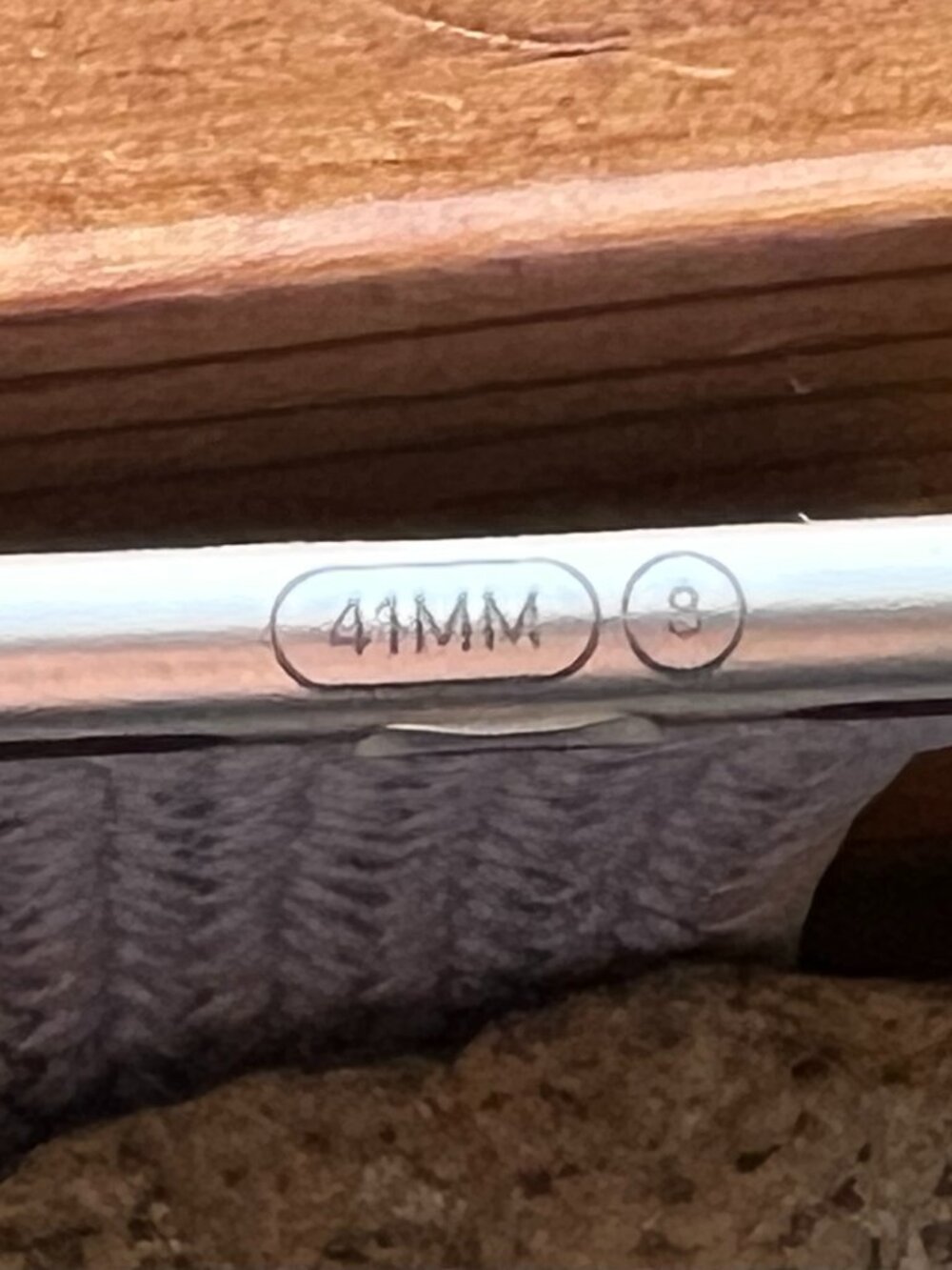 Apple Watch Braided Solo Loop 41mm (38/40) Genuine OEM English Lavender Size 8